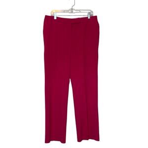 Jessica London pink straight leg lined dress pants size 14